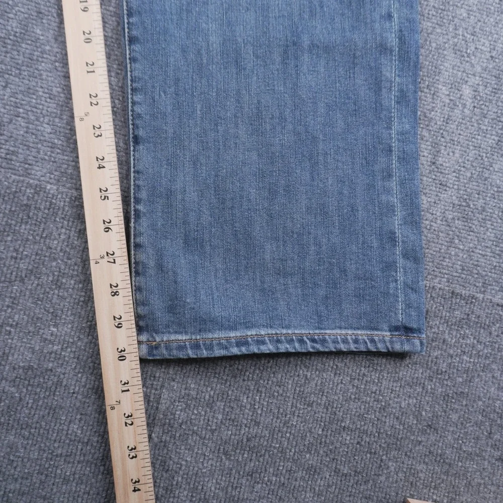 Lucky Brand 181 Relaxed Straight Jeans Mens 36x30 Blue Medium Wash Denim